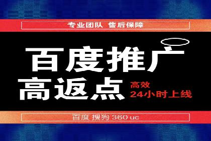 百度平台推广案例：传统行业转型升级